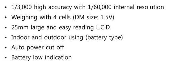 Price Computing Scale PC-500